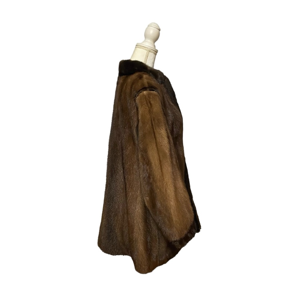 Vintage Anastasia Furs Mink Coat Brown - Picture 4 of 16